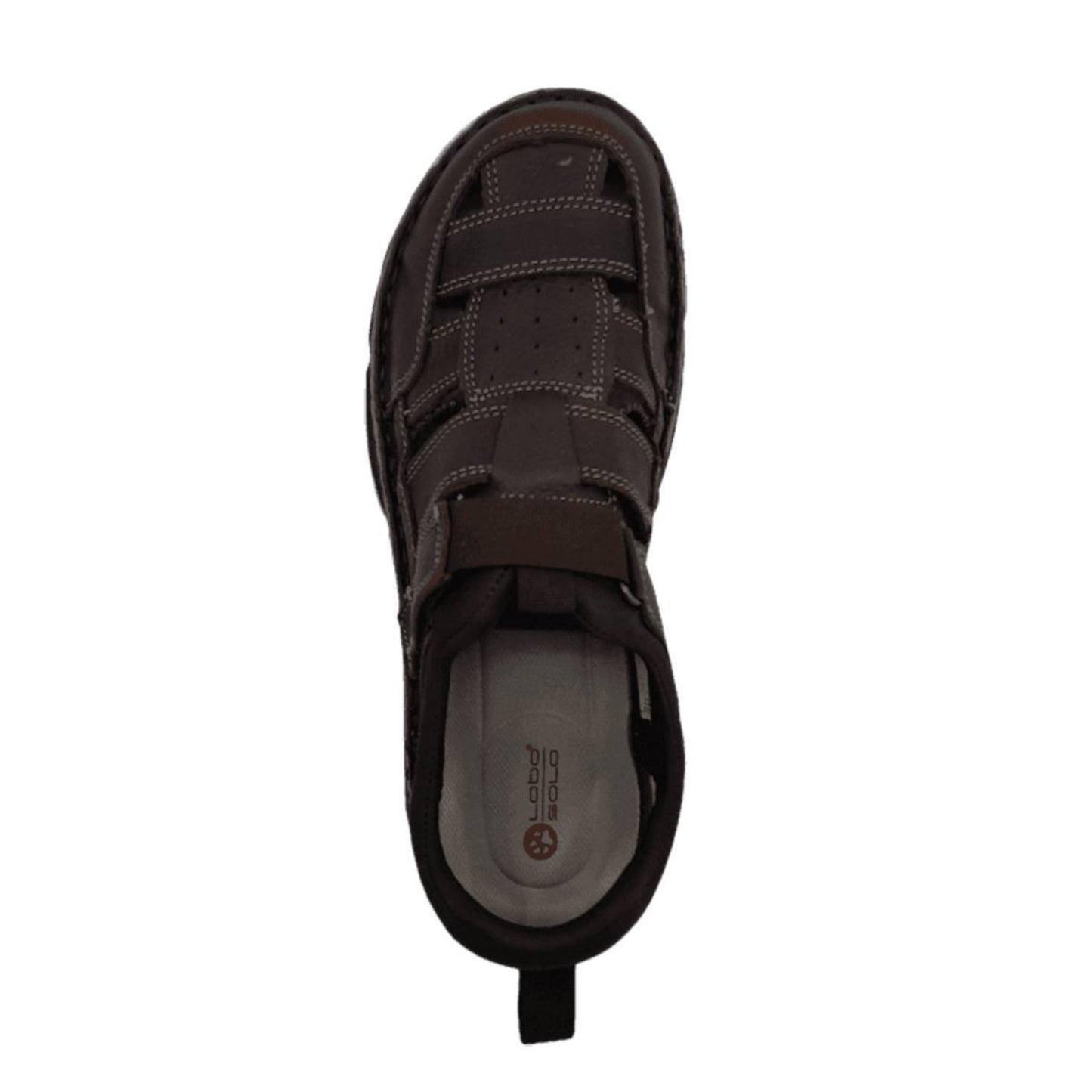 Lobo Solo | 6517 | Caceres Pitbull Brown Men's Sandal