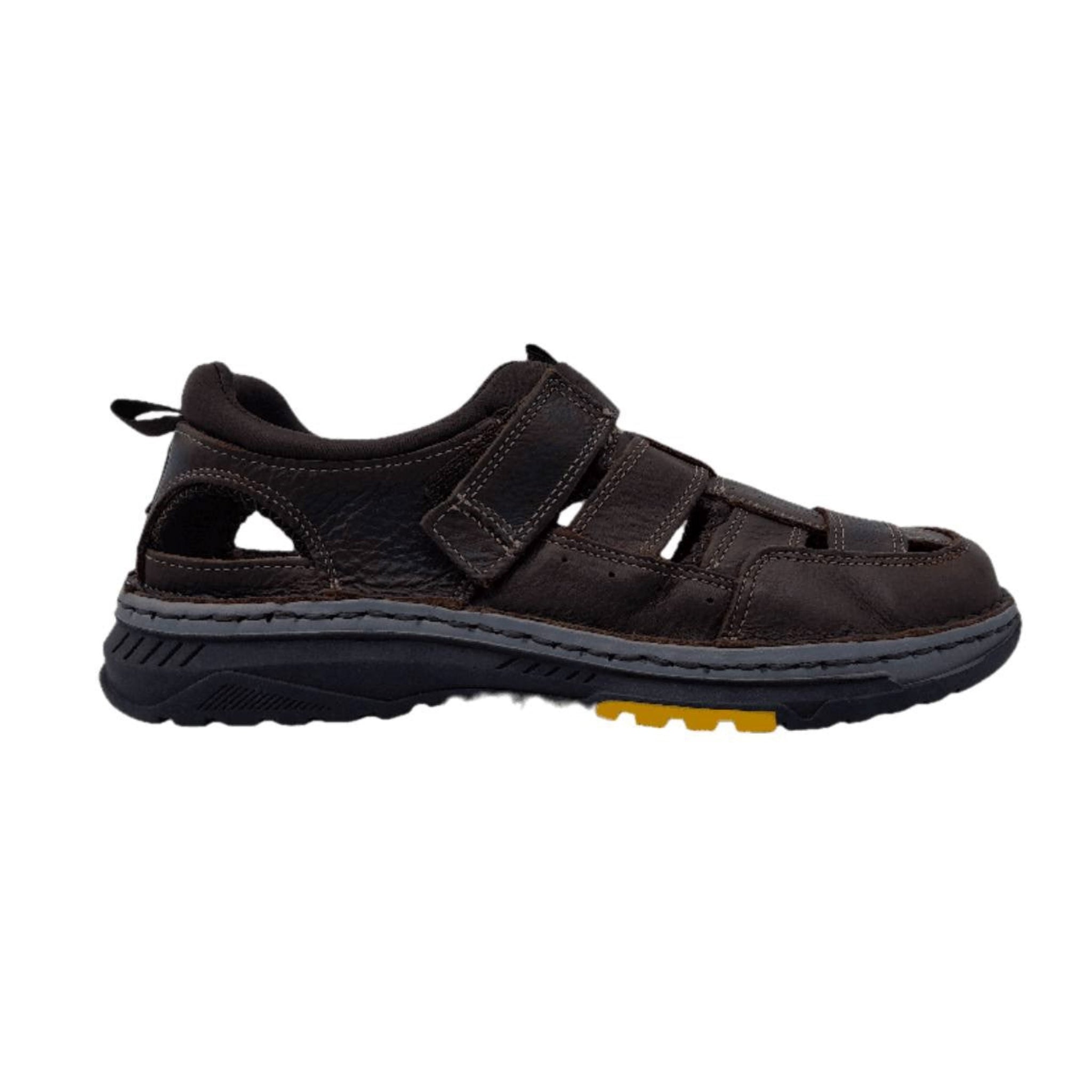 Lobo Solo | 6517 | Caceres Pitbull Brown Men's Sandal
