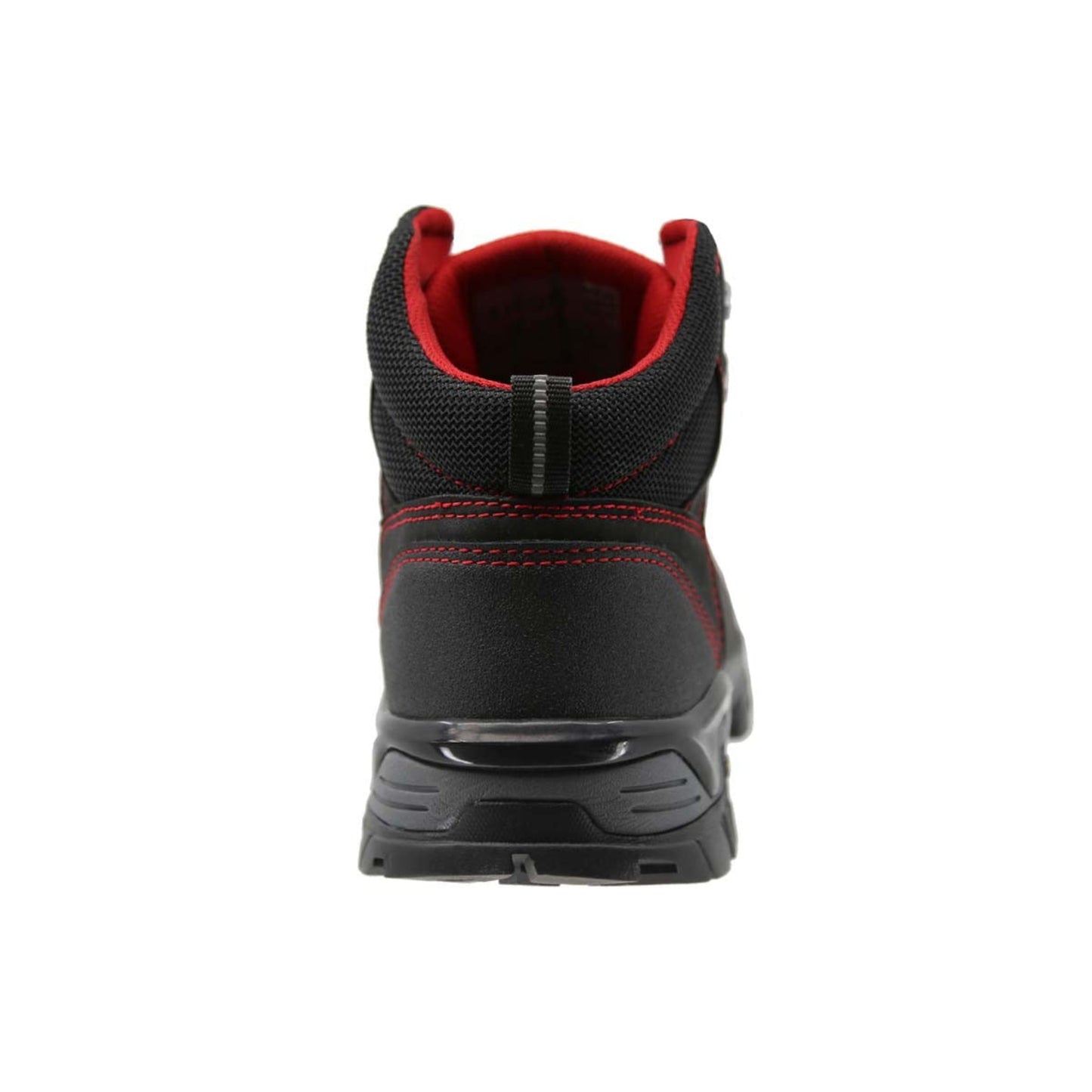 Sicuro | Black-Red Leather Work Boot