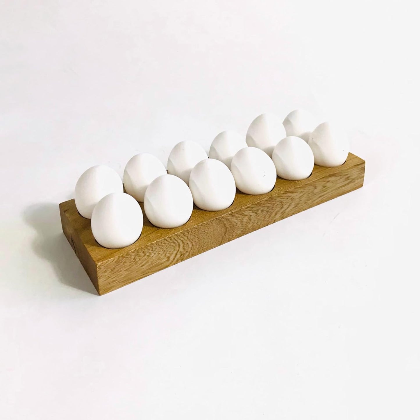 Brossard | Wooden Egg Tray 12 Holes | Natural