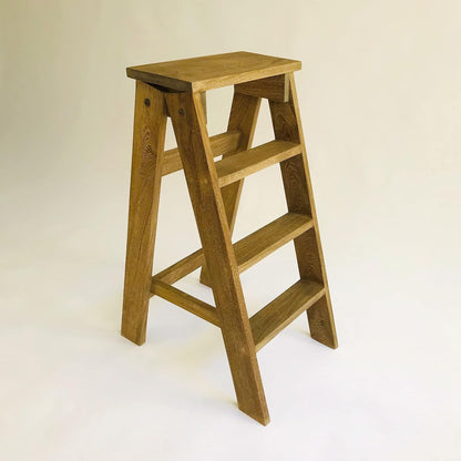 Brossard | Folding Step Ladder (3 Steps) | Natural