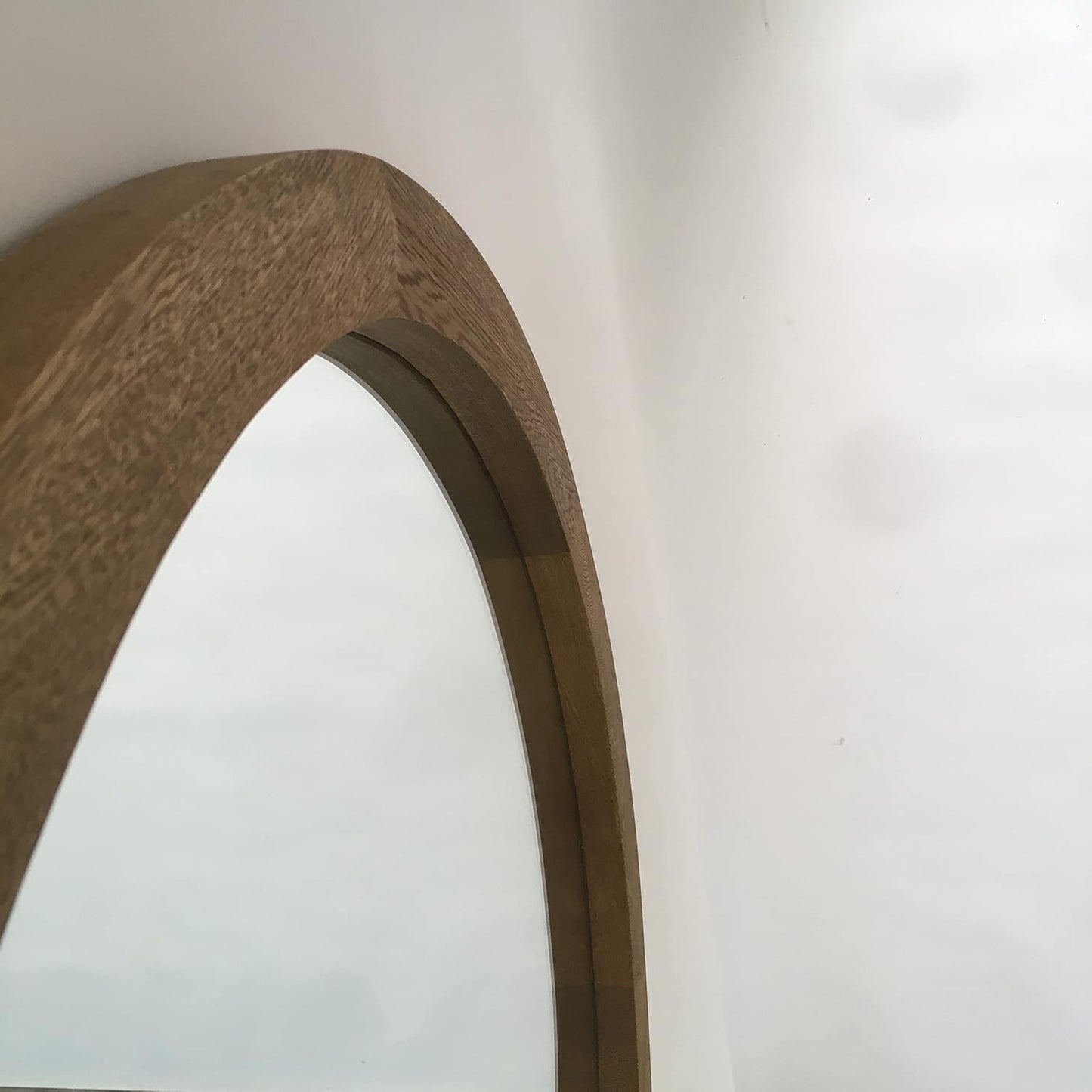 Brossard | Round Wall Mirror | Natural