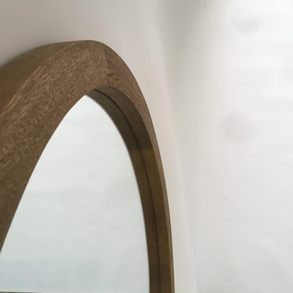 Brossard | Round Wall Mirror | Natural