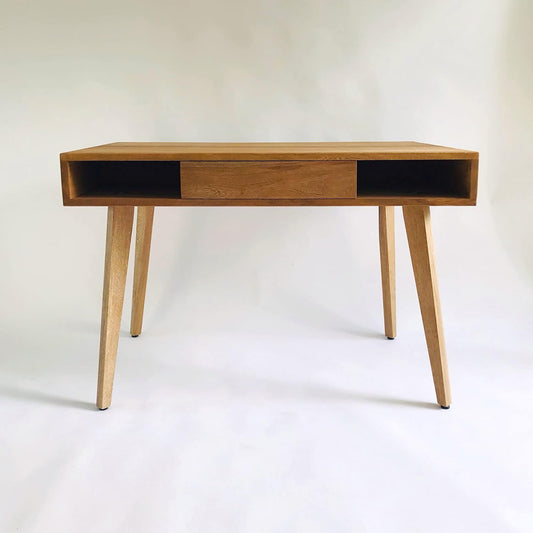 Brossard | Contemporary-Style Desk | Rosamorada Wood