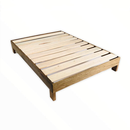 Brossard | Wooden Bed Base | Natural