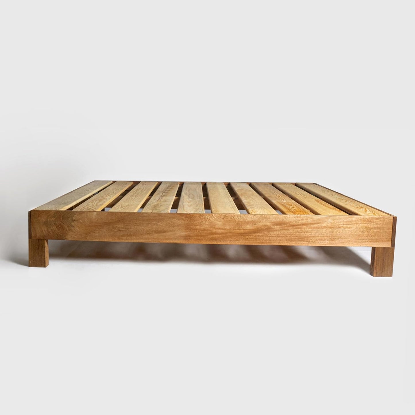 Brossard | Wooden Bed Base | Natural