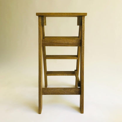 Brossard | Folding Step Ladder (3 Steps) | Natural