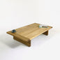 Brossard | Low Rectangular Coffee Table | Natural