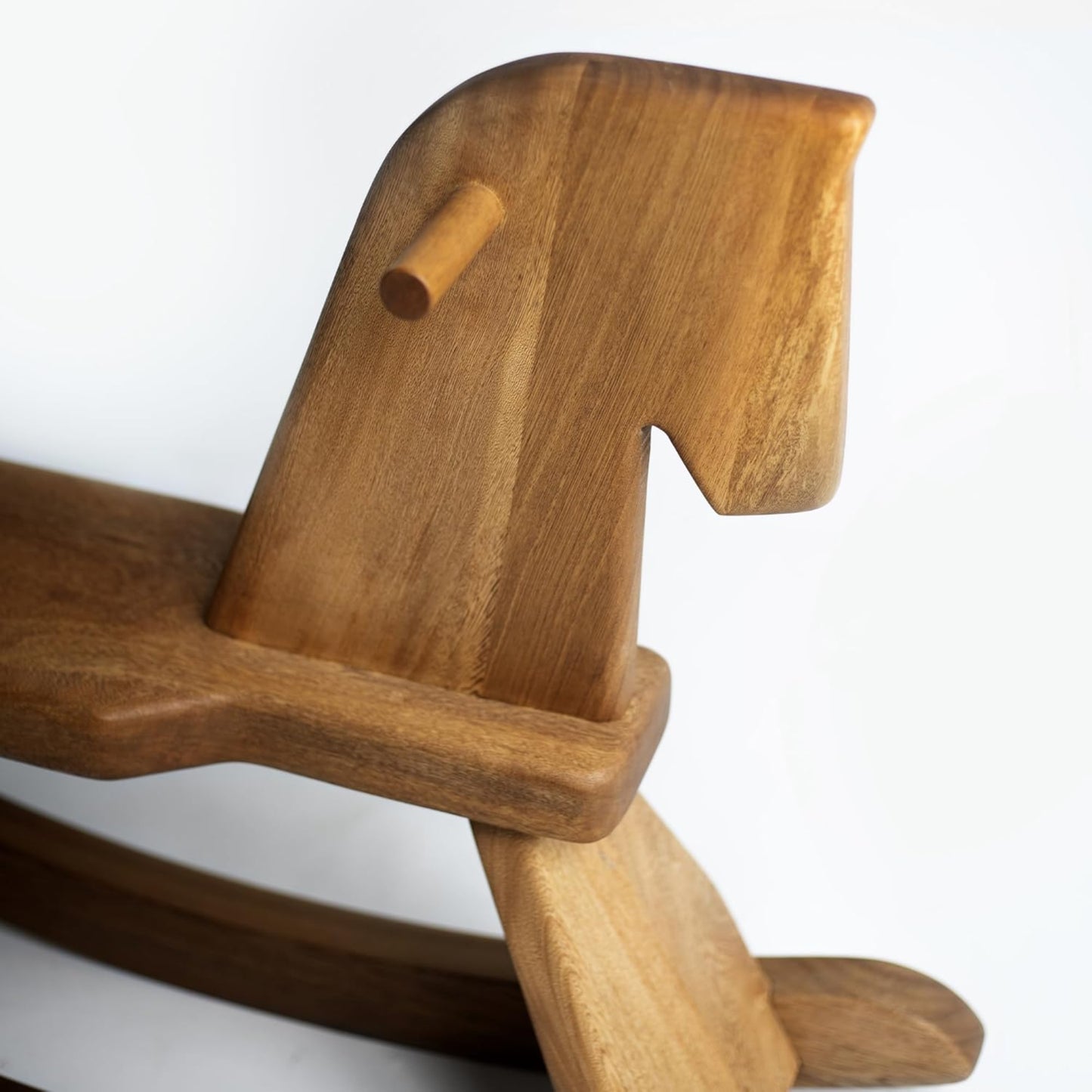 Brossard | Wooden Rocking Horse for Children | Natural