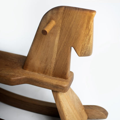 Brossard | Wooden Rocking Horse for Children | Natural