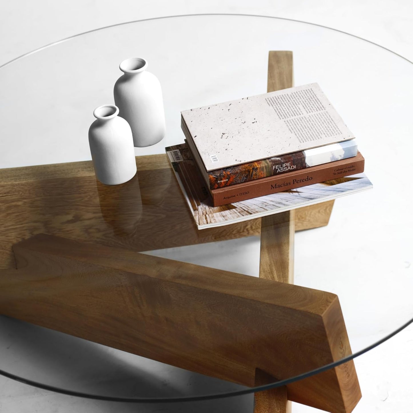 Brossard | Campfire-Style Solid Wood Coffee Table | Natural