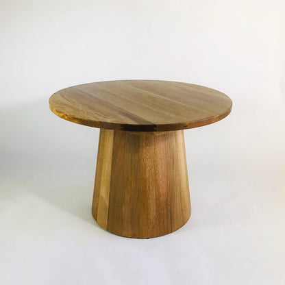 Brossard | Round Dining Table, Cone Base | Natural