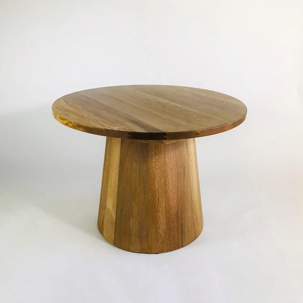 Brossard | Round Dining Table, Cone Base | Natural