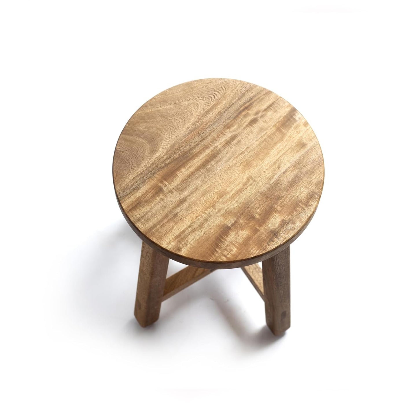Brossard | Round Tall Stool for Bar or Terrace | Natural