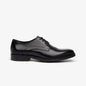 Aretina | Napoleon | Men's Plain Toe Derby Shoes in Black Napa Leather