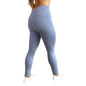 Red Berry | Heathered leggings with dotted side design and booty-enhancing push-up effect |