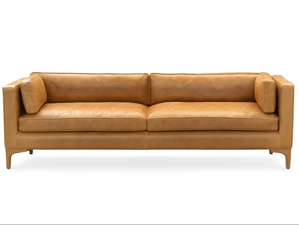 Natural Leather | Largo Sofa 230 | Artisan Cream.