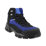 Sicuro | Black-Blue Leather Work Boot