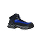 Sicuro | Black-Blue Leather Work Boot