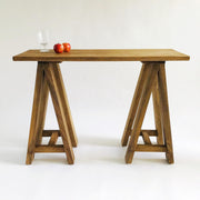 Brossard | Sideboard Credenza with Sawhorse-Style Base | Natural