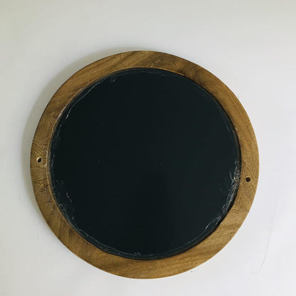 Brossard | Round Wall Mirror | Natural