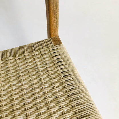 Brossard | Chair Model BR3 | Wooden, Papercord, Nylon, Yute