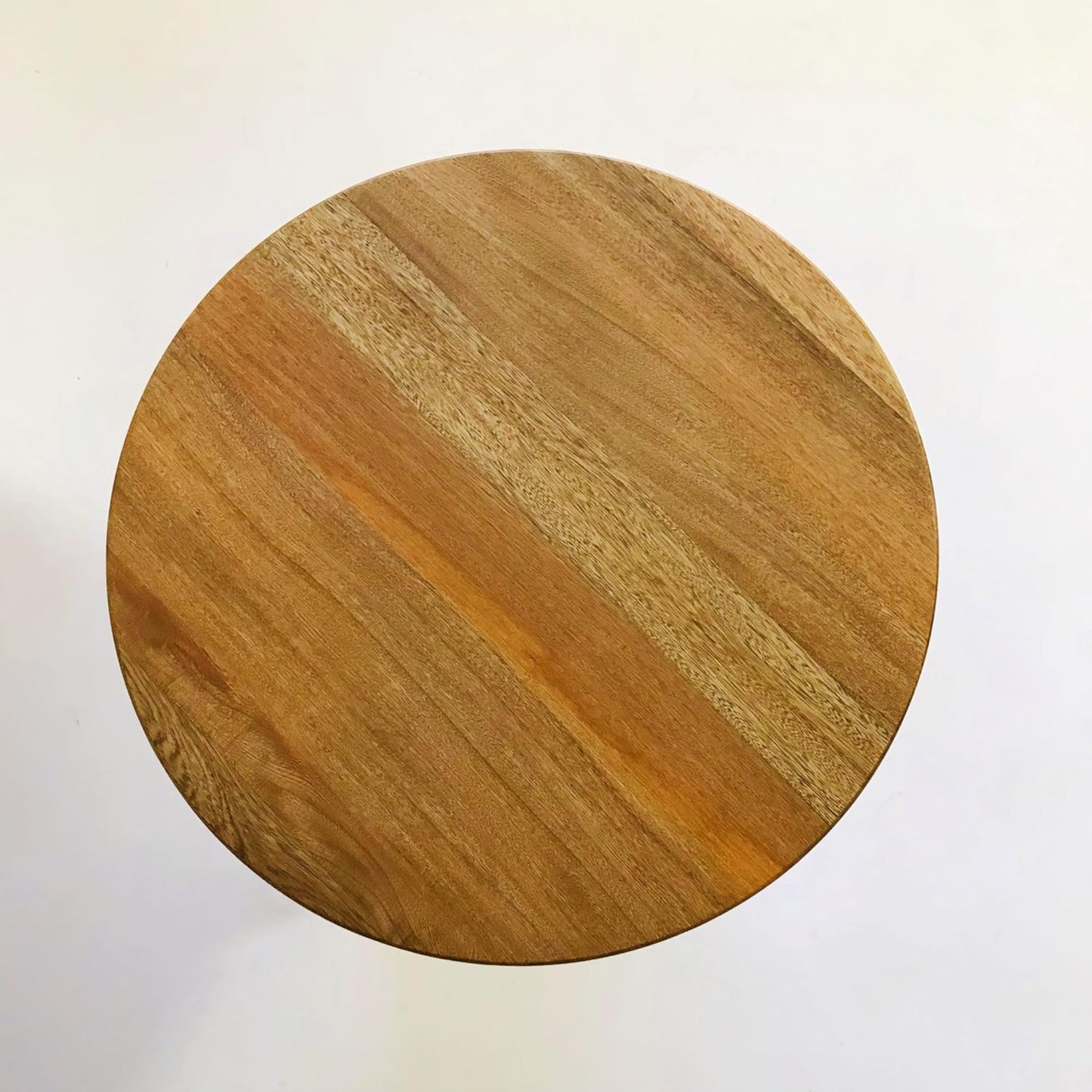 Brossard | Round Side Table with Cylindrical Base | Natural