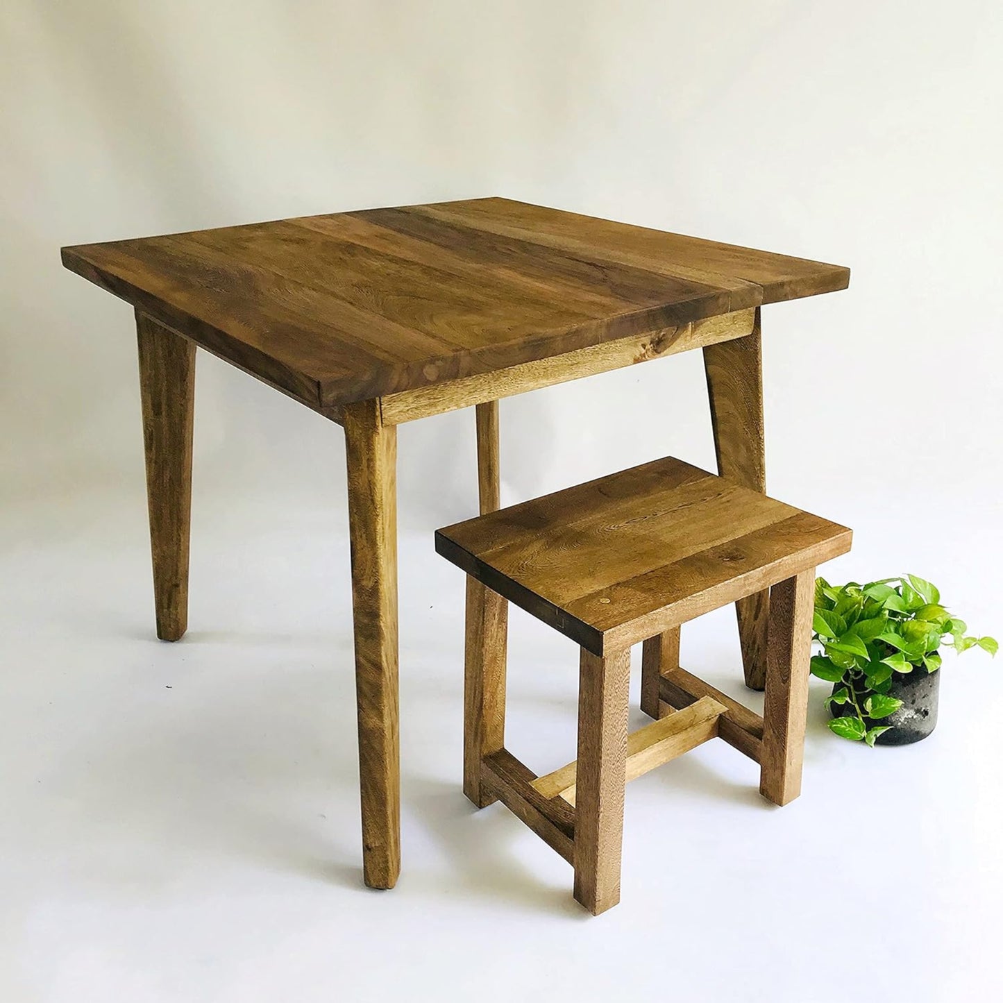 Brossard | Square Dining Table for 4 | Natural