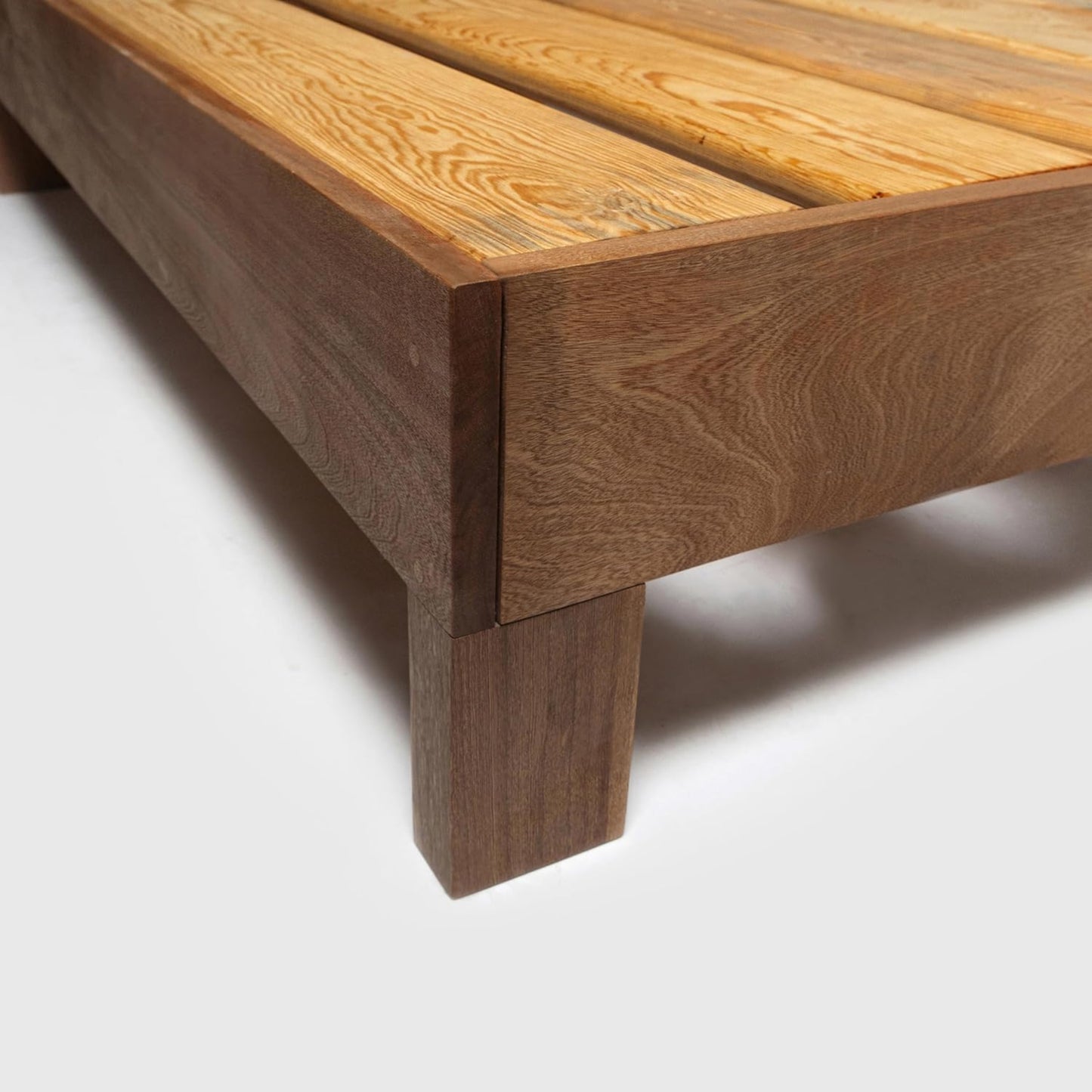 Brossard | Wooden Bed Base | Natural