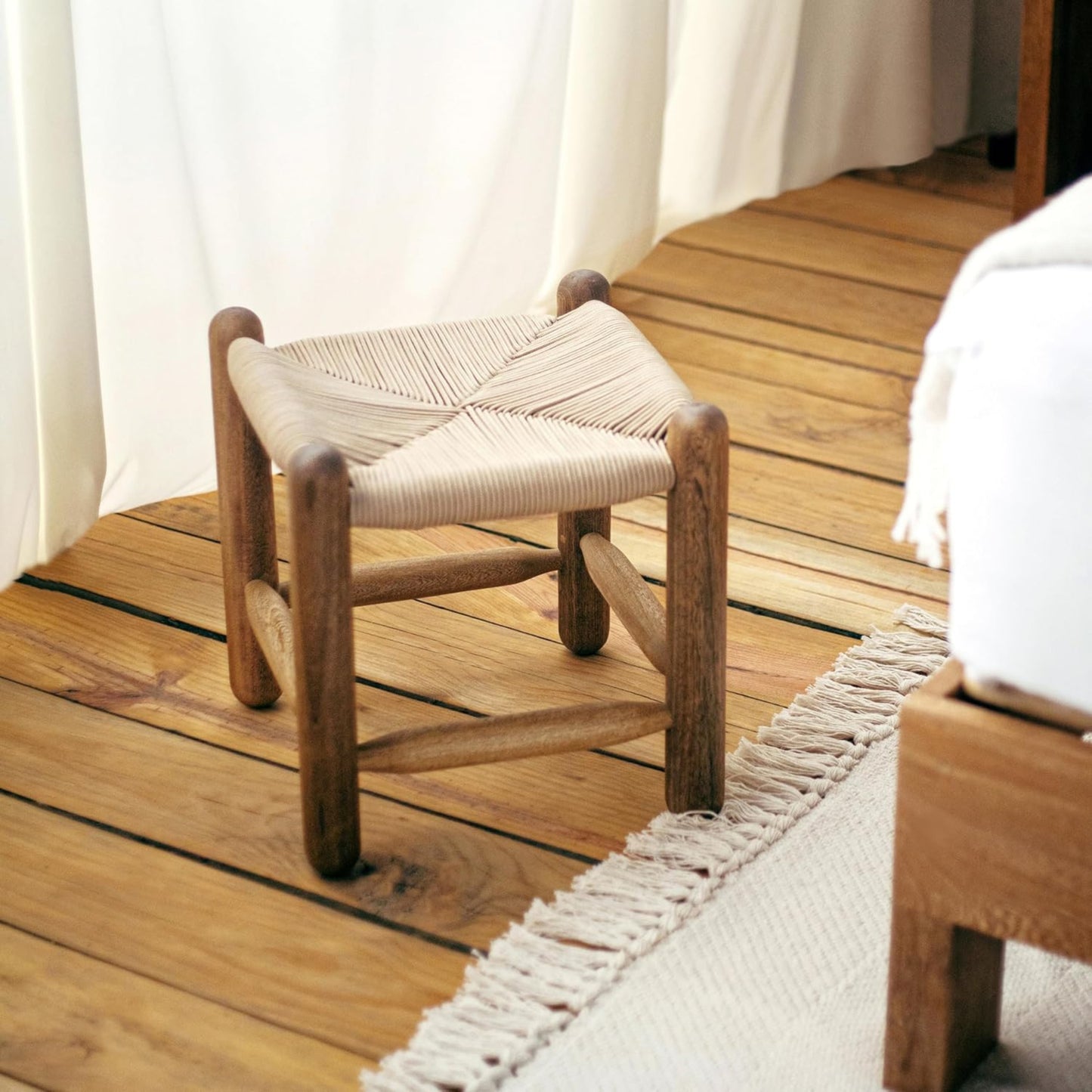 Brossard | Handwoven Bench | Nylon