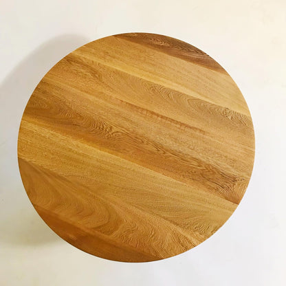 Brossard | Round Coffee Table, Cross Base | Natural