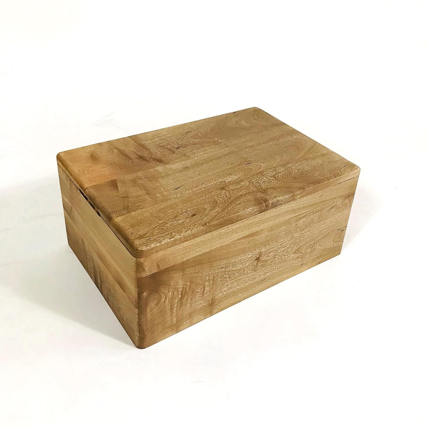 Brossard | Handcrafted Storage Box for Vanity or Desk | Natural