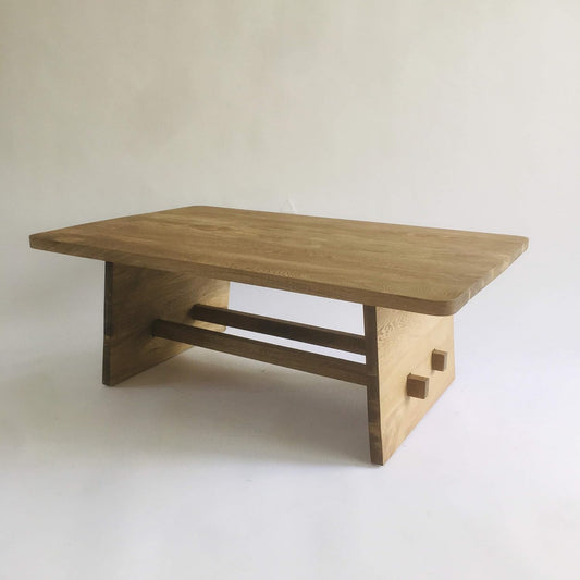 Brossard | Coffee Table with Angled Legs | Rosamorada Wood