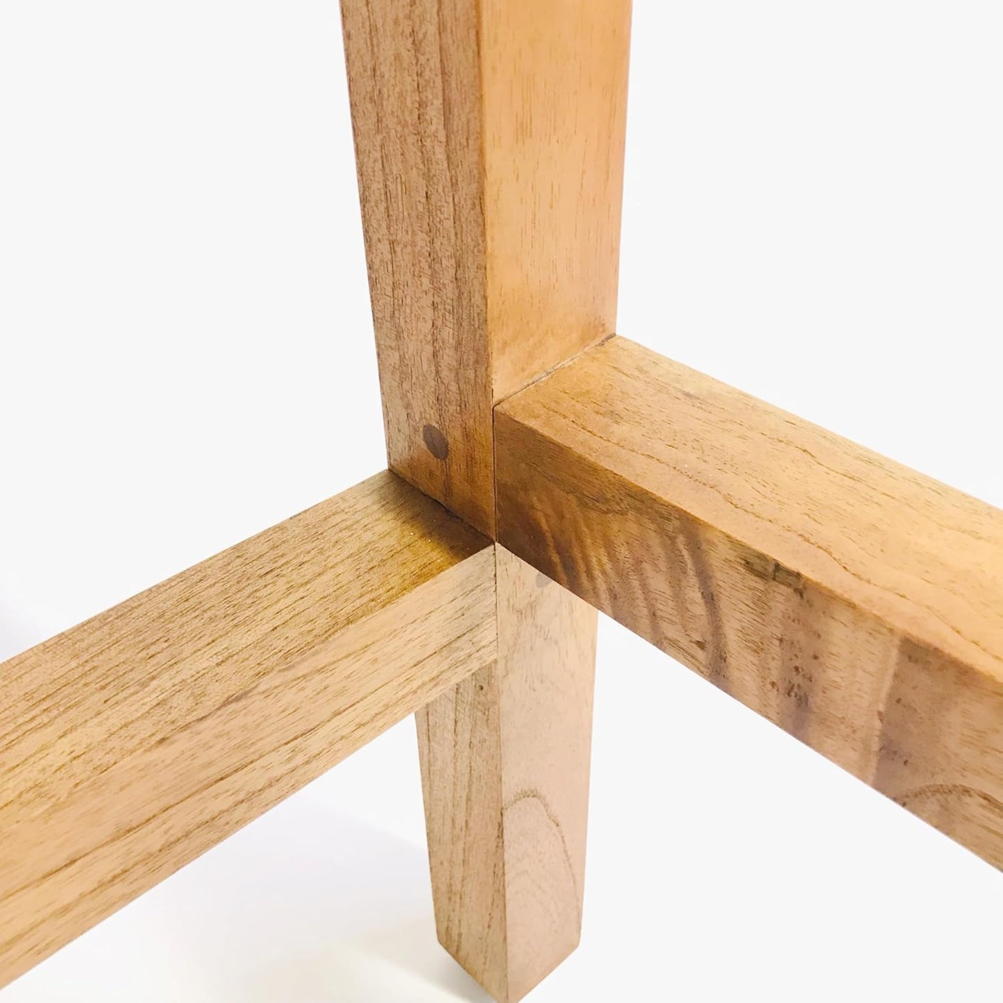 Brossard | High Stool with Backrest, Curved Seat | Natural