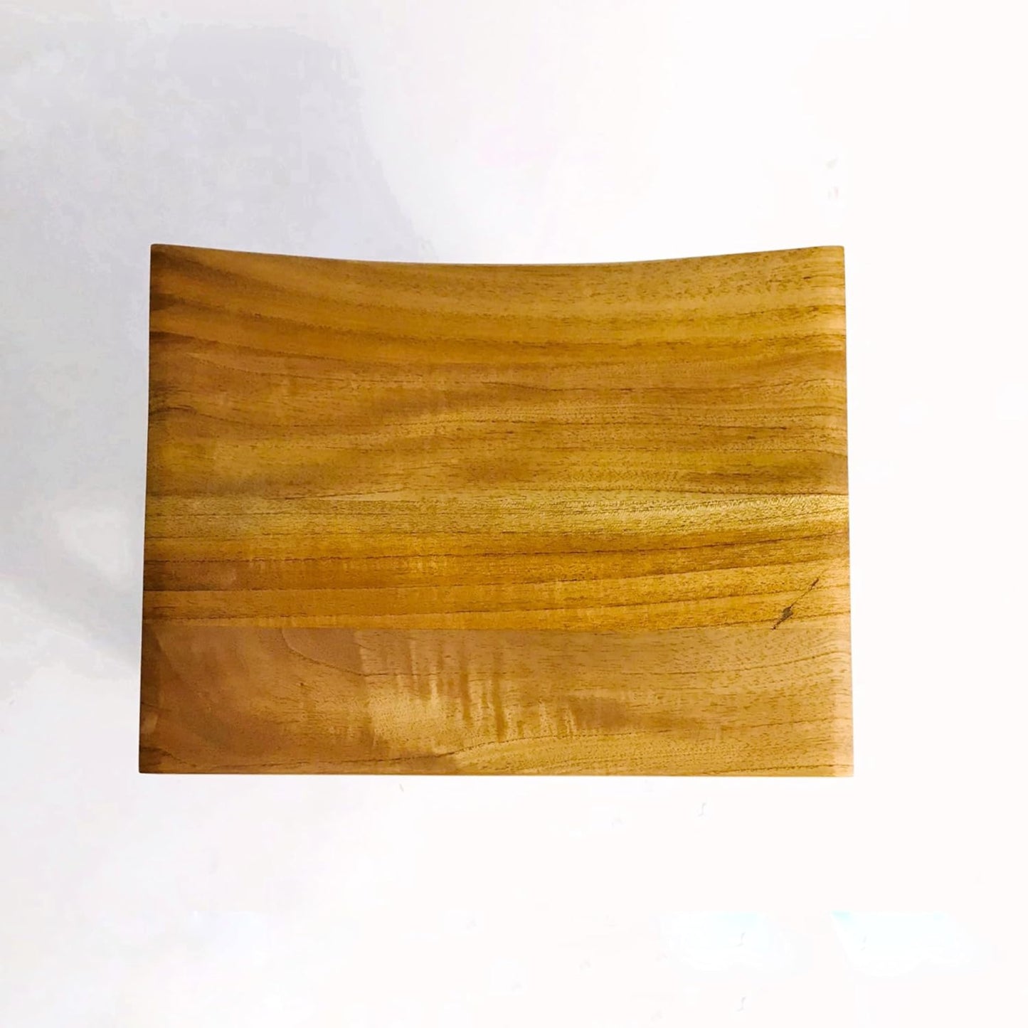 Brossard | High Stool with Curved Seat | Natural