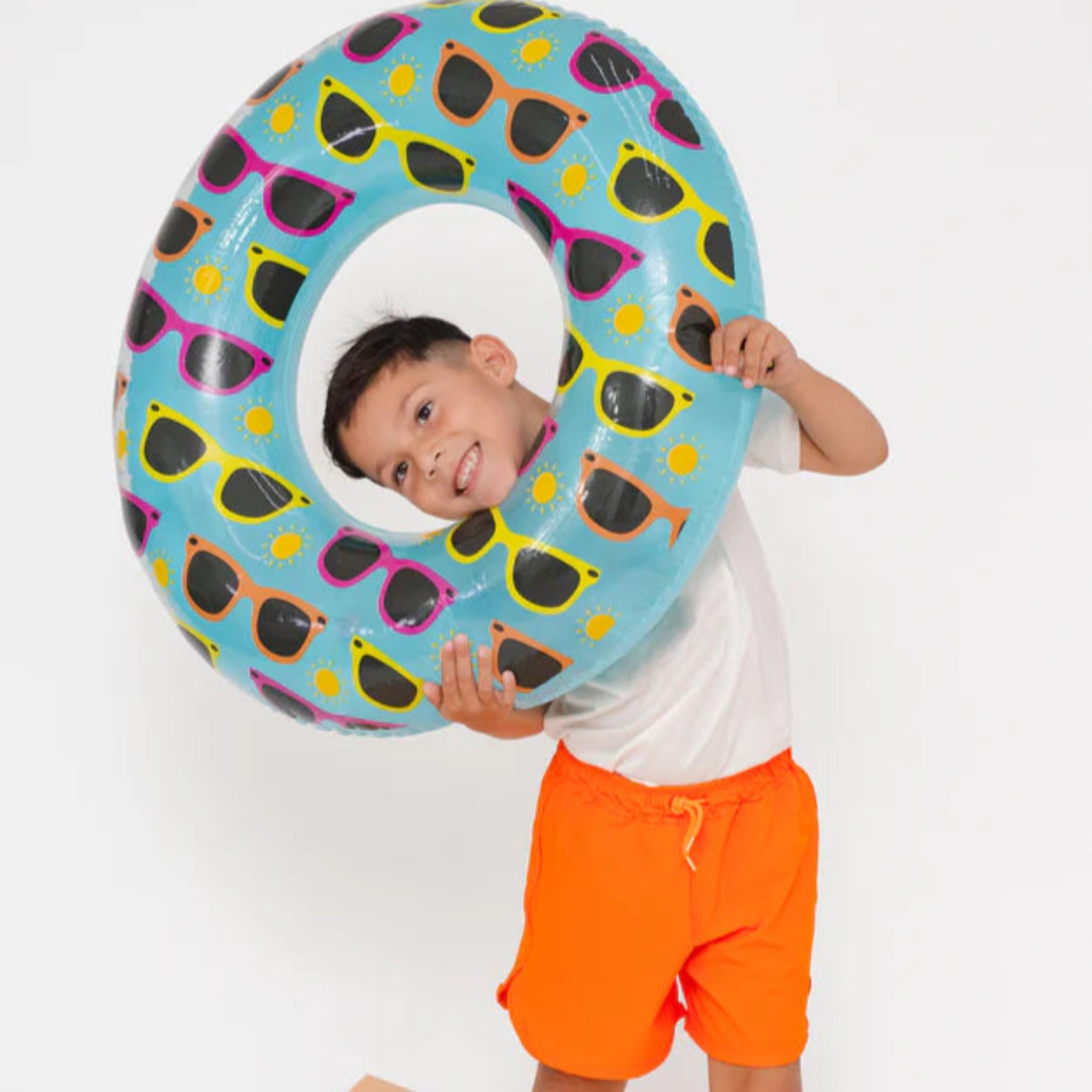 Choys | Bright Orange Kids Shorts | 19E2