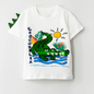 Choys | Kids' Crocodile Graphic T-Shirt | 16B2