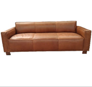 Natural Leather | Cabot Chair | Saddle Black, Saddle Brown and Canyon Whiskey