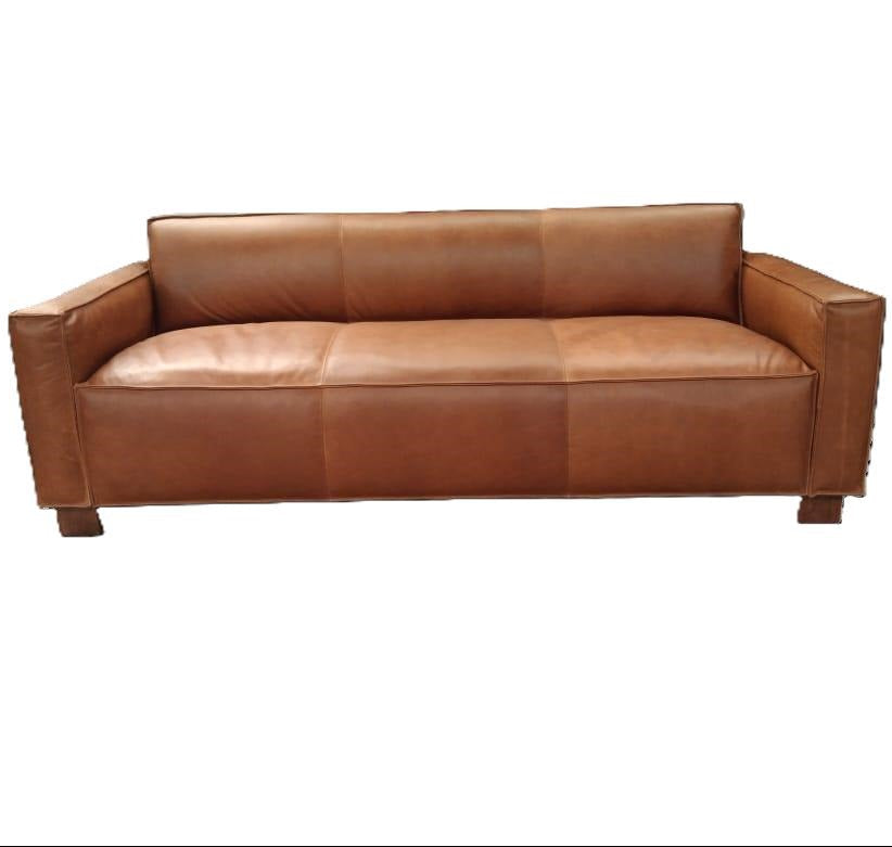 Natural Leather | Cabot Chair | Saddle Black, Saddle Brown and Canyon Whiskey