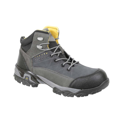 Sicuro | Gray Nubuck Leather Work Boot