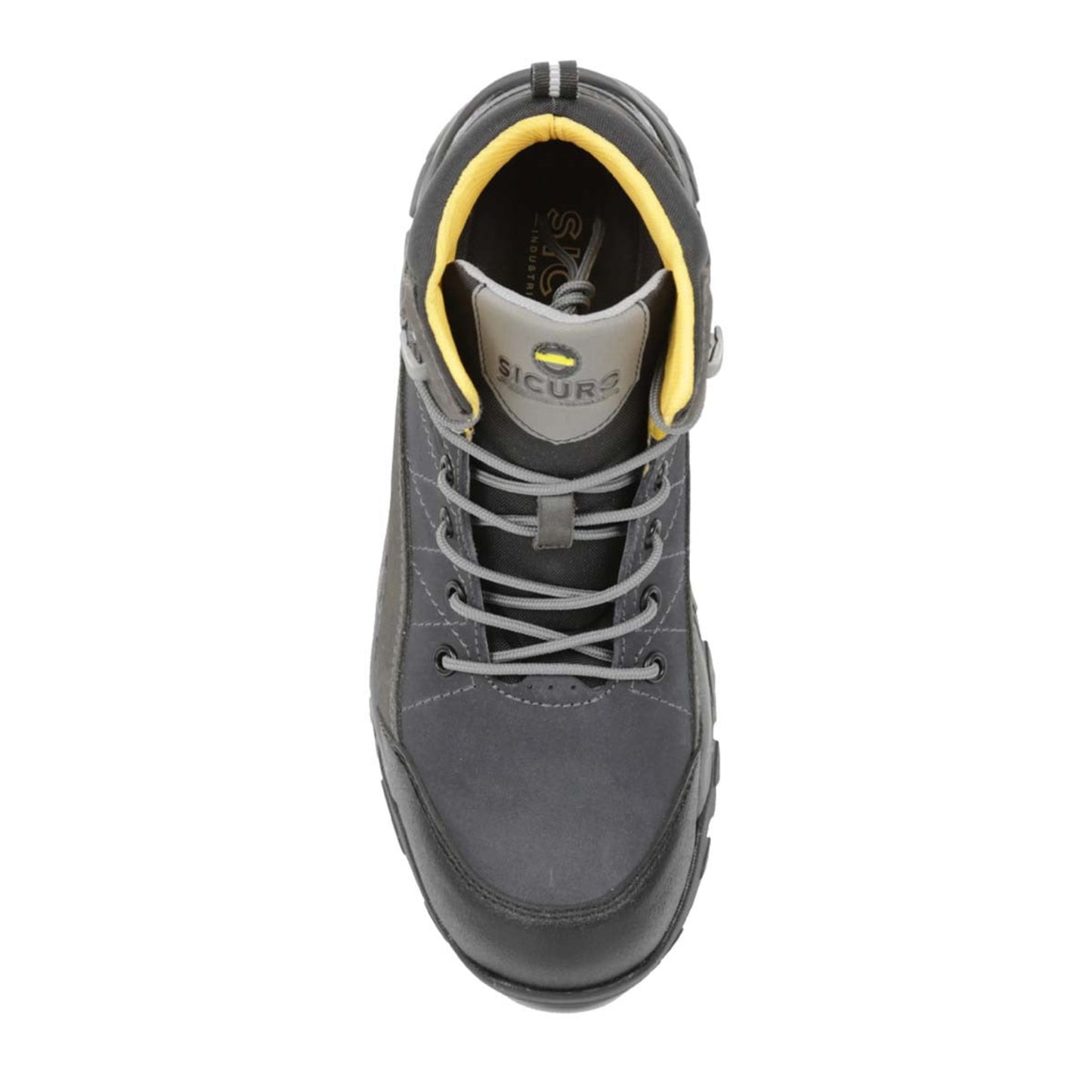Sicuro | Gray Nubuck Leather Work Boot