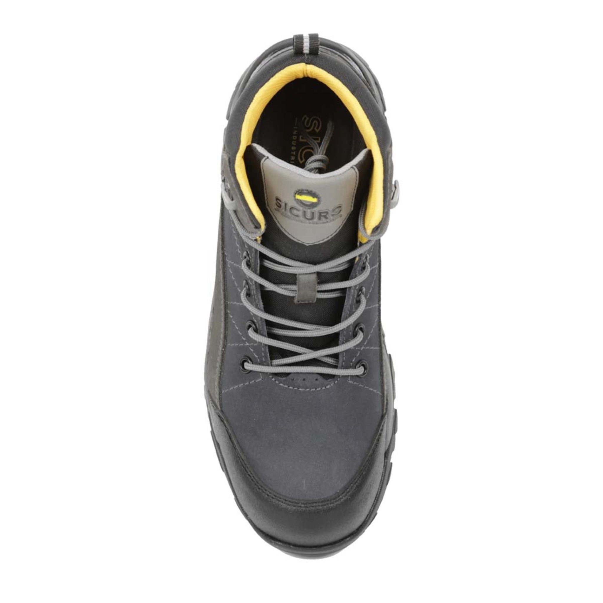 Sicuro | Gray Nubuck Leather Work Boot