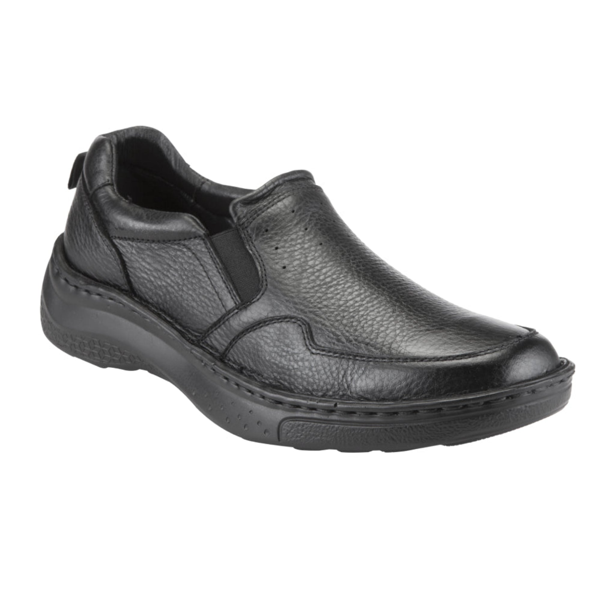 Lobo Solo | 9023 | Landon Tumbled Black Leather Men