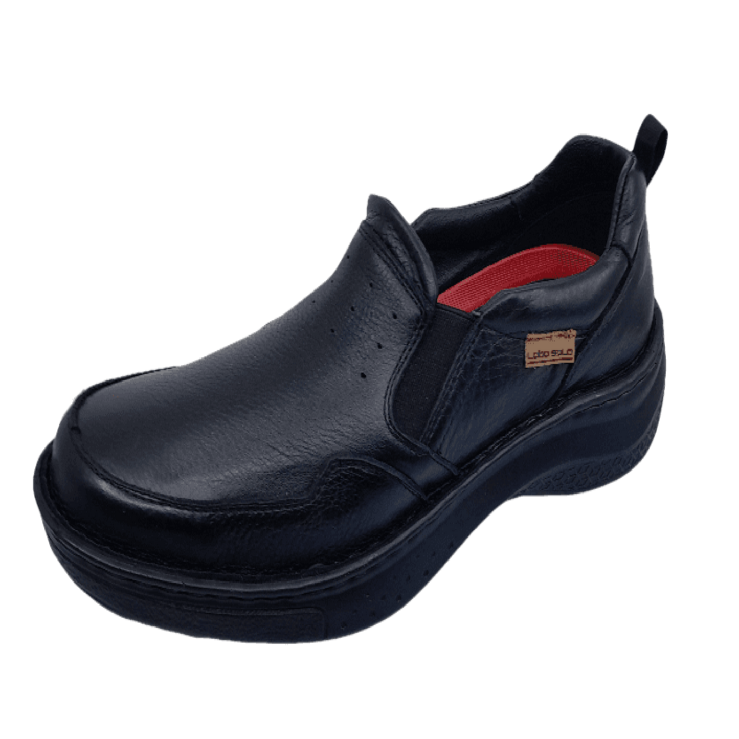 Lobo Solo | 9023 | Landon Tumbled Black Leather