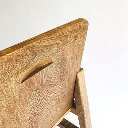 Brossard | Solid Wood Chair – Model BR2 | Natural Finish