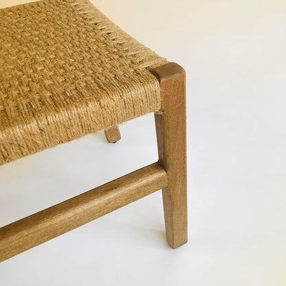 Brossard | Chair Model BR3 | Wooden, Papercord, Nylon, Yute