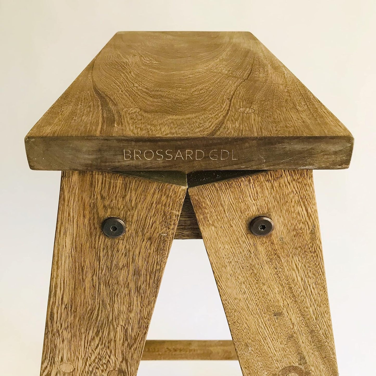 Brossard | Folding Step Ladder (3 Steps) | Natural