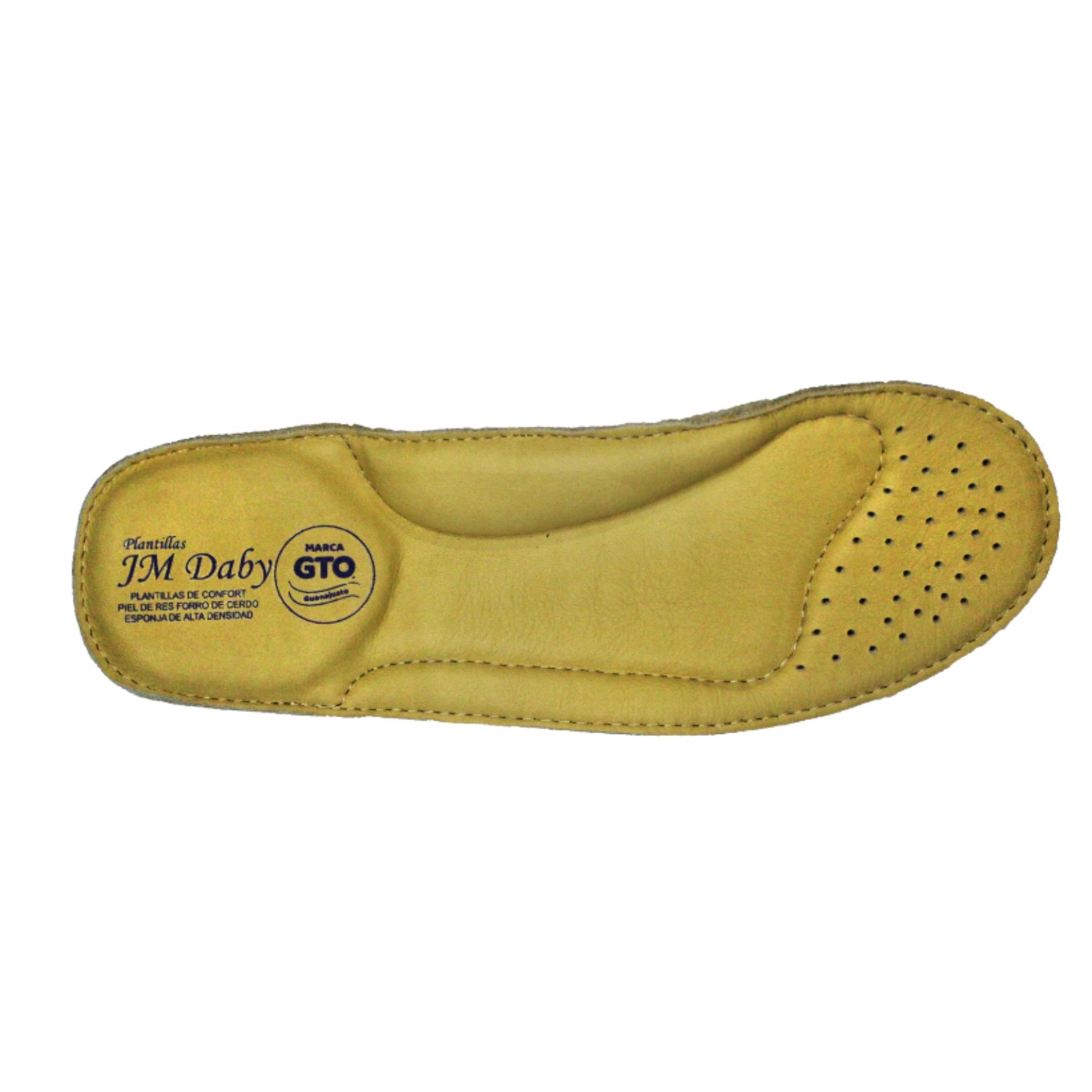 JM Daby Plantillas | Premium Leather Comfort Insoles