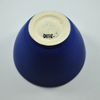 Damar | Individual Blue Bowl | White Octopus