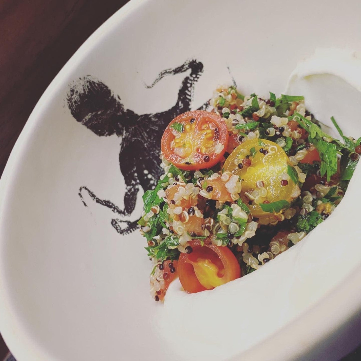 Damar | Individual Octopus Bowl | Black Print